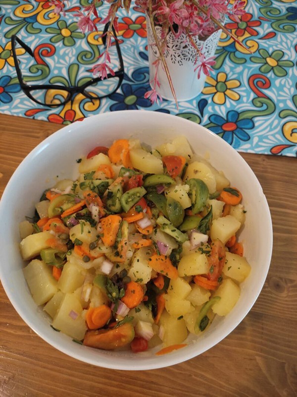 ricetta di insalata di patate